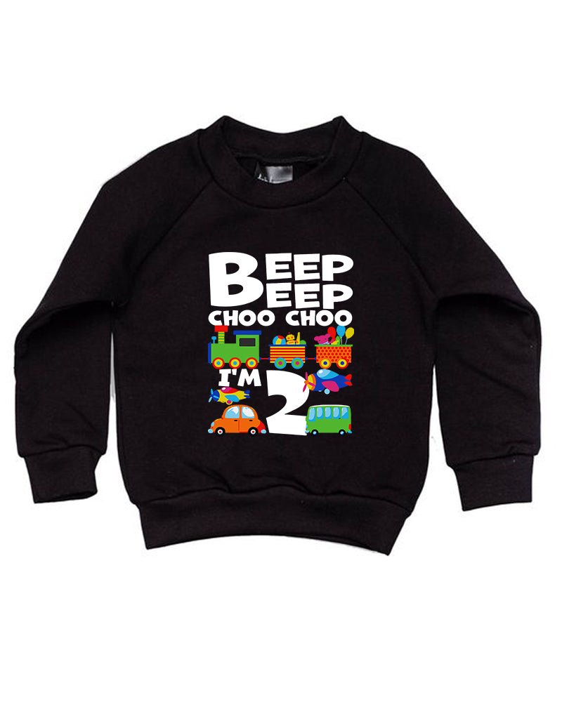 Printed Sweat-Shirts For KIDS (BEEP BEEP)