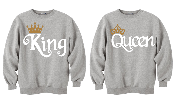 COUPLE SWEAT-SHIRT (King Queen)