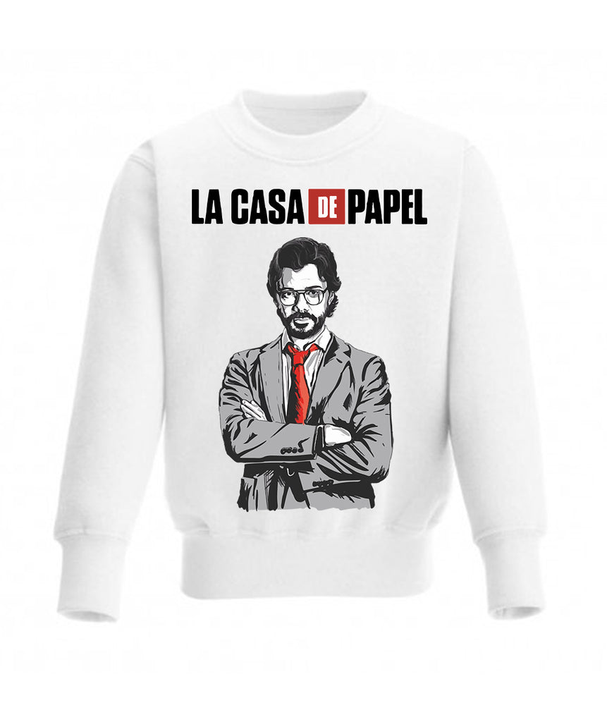 Printed Sweatshirt For Men (LA CASA DE PAPEL)