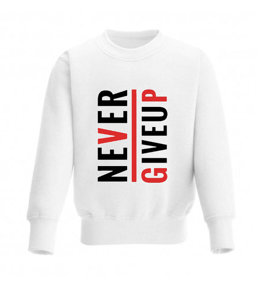 Sweatshirt For Men (NEVER GIVE UP)