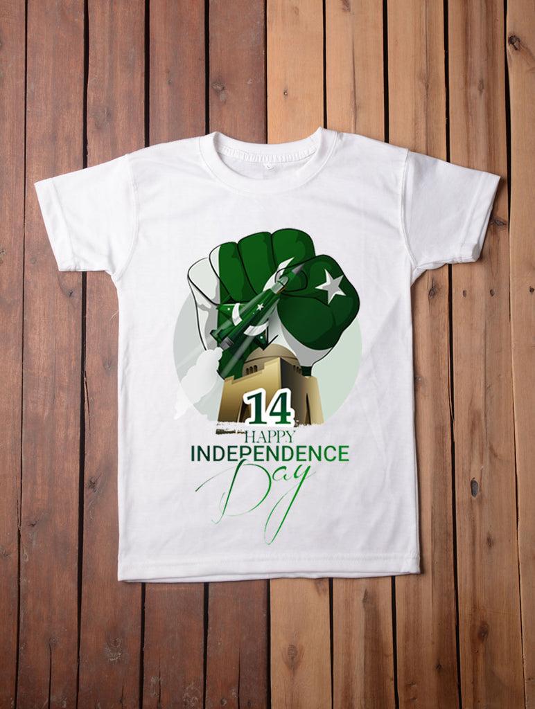 Graphic Design T Shirt (Happy Independence Day)