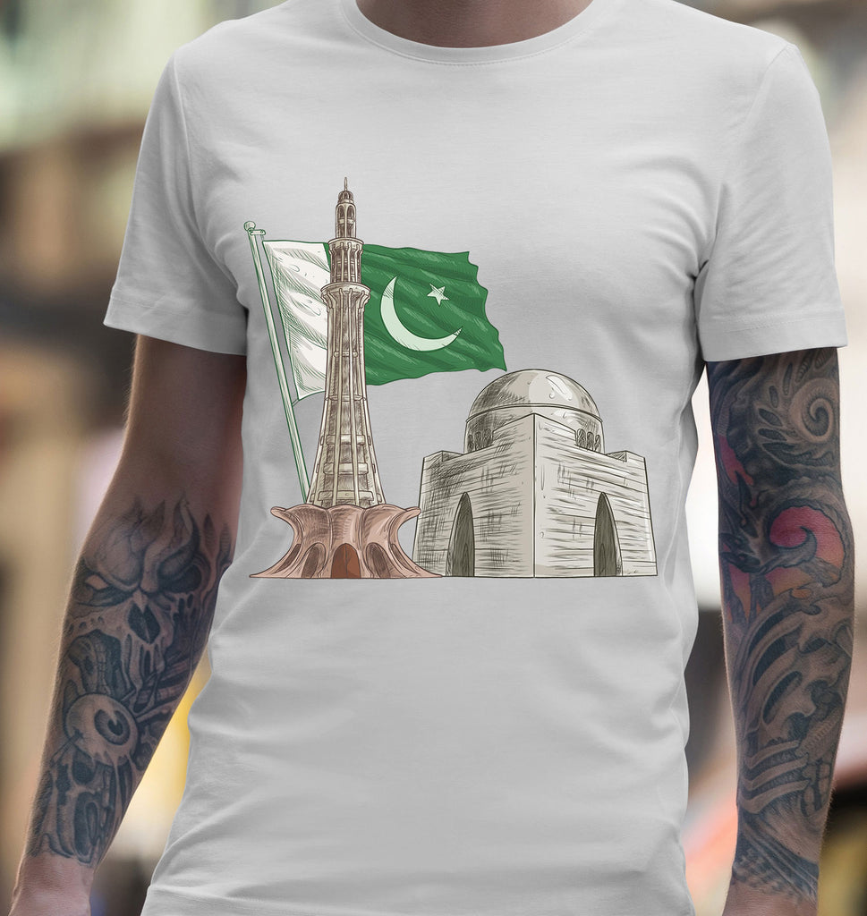 Graphic Design Pakistan Independence Day T Shirt