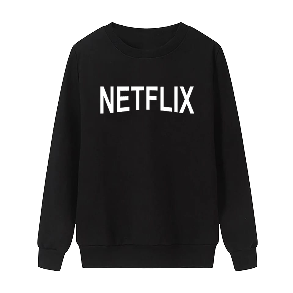 NETFLIX PRINTED SWEATSHIRT