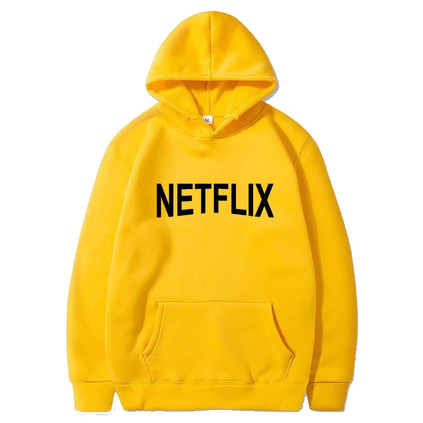 NETFLIX PRINTED PULLOVER HOODIE