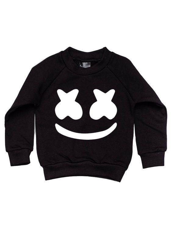 Printed Sweat-Shirts For KIDS (MARSHMELLOW)