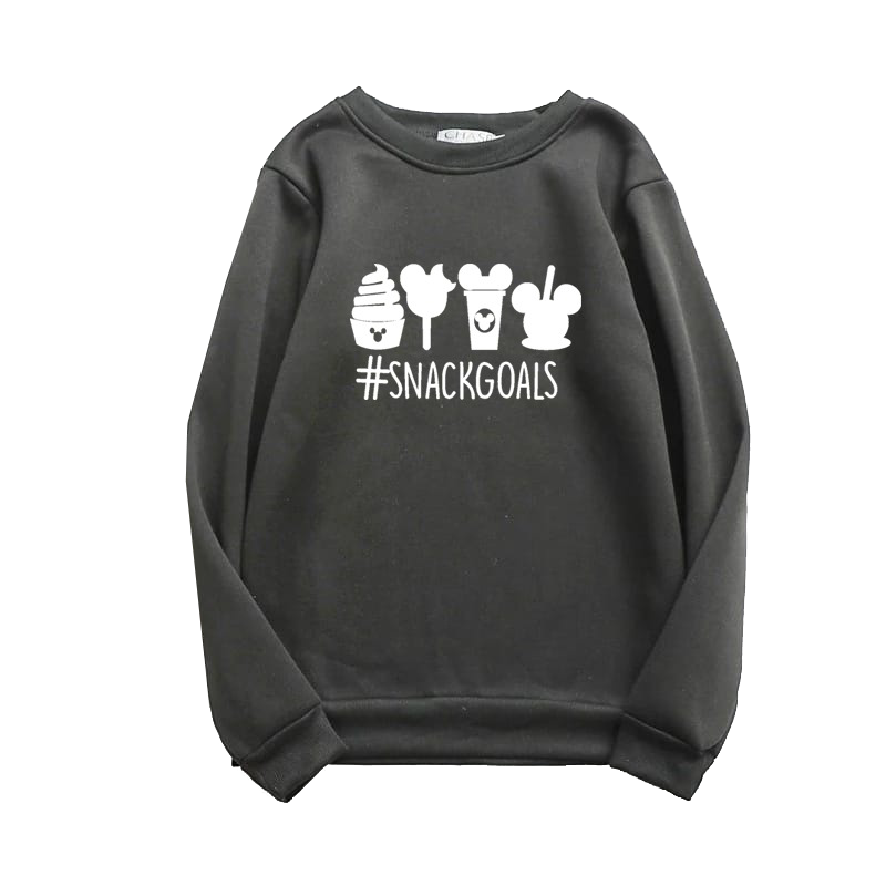 SNACK GOALS PRINTED SWEATSHIRT