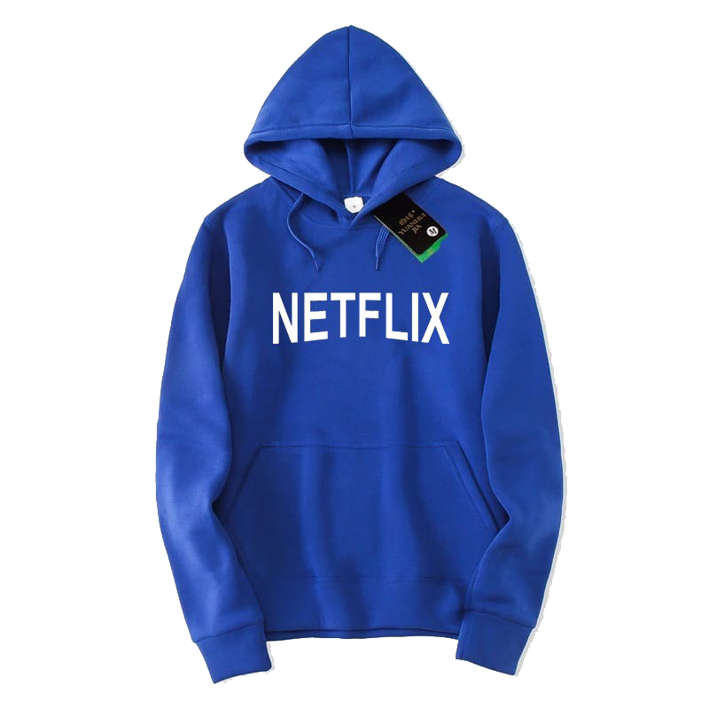 NETFLIX PRINTED PULLOVER HOODIE