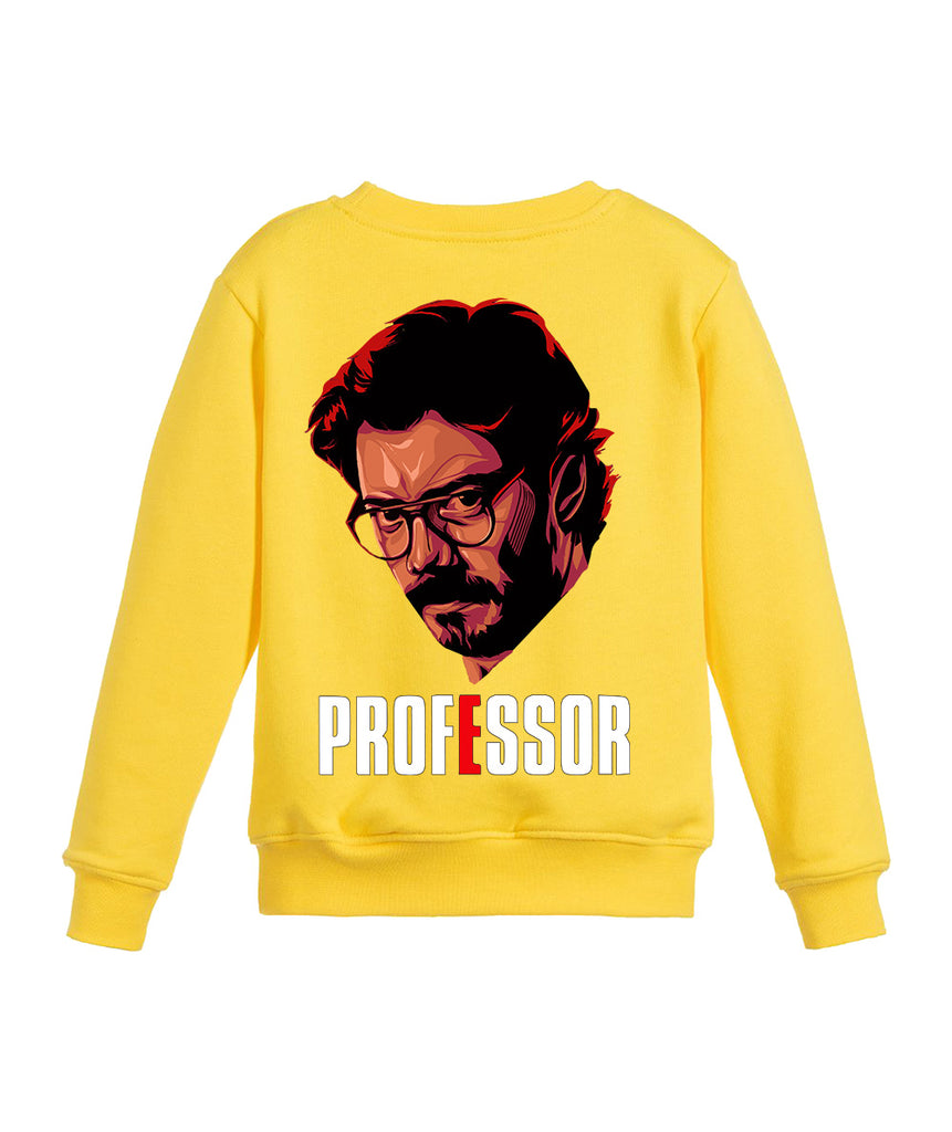 Printed Sweatshirt For Men (PROFESSOR)