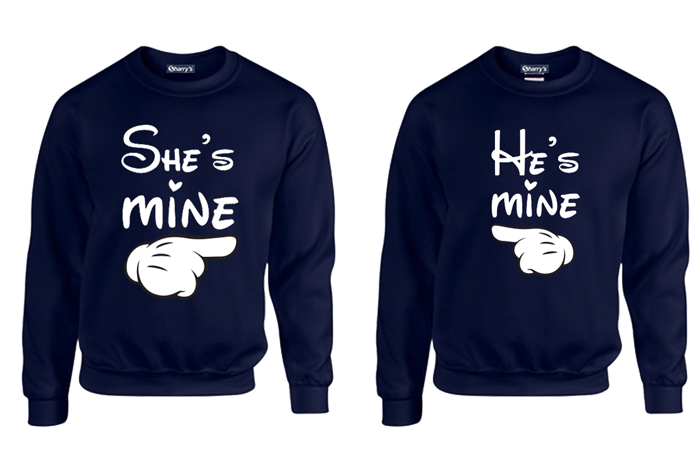 COUPLE SWEAT-SHIRT (She Is Mine)