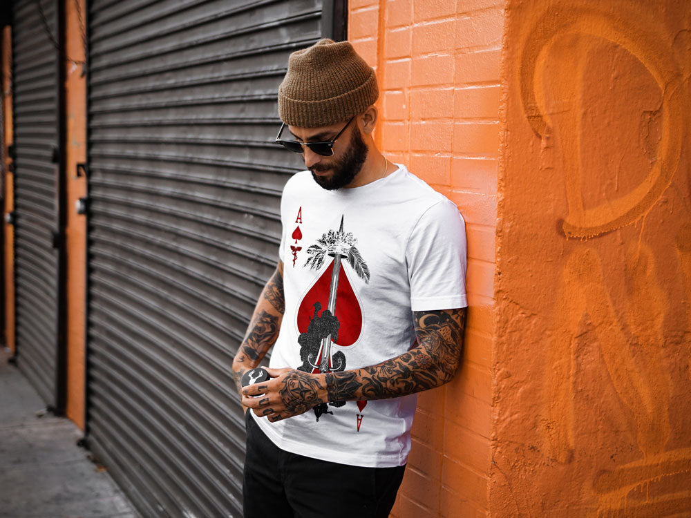 Red Spade T Shirt