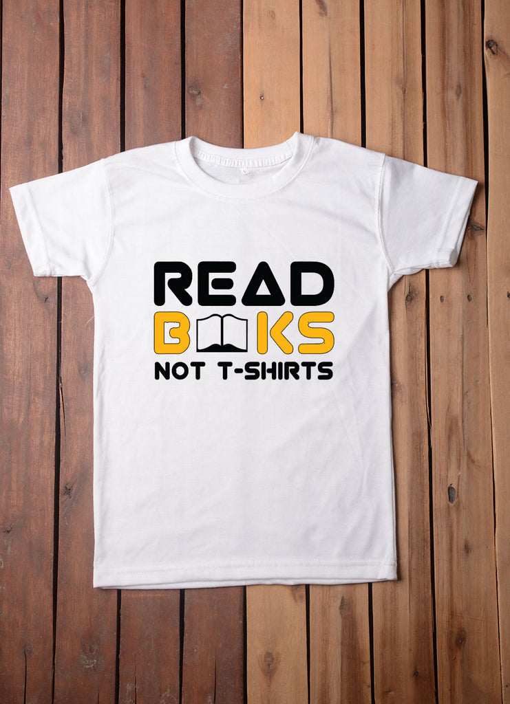 Graphic Design T Shirt (Read Books Not T-Shirt)