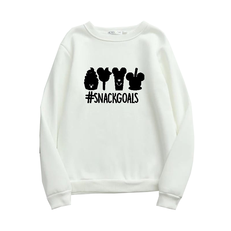 SNACK GOALS PRINTED SWEATSHIRT