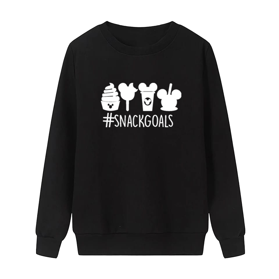 SNACK GOALS PRINTED SWEATSHIRT