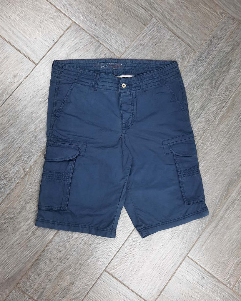 Export Leftover Blue Cargo Short