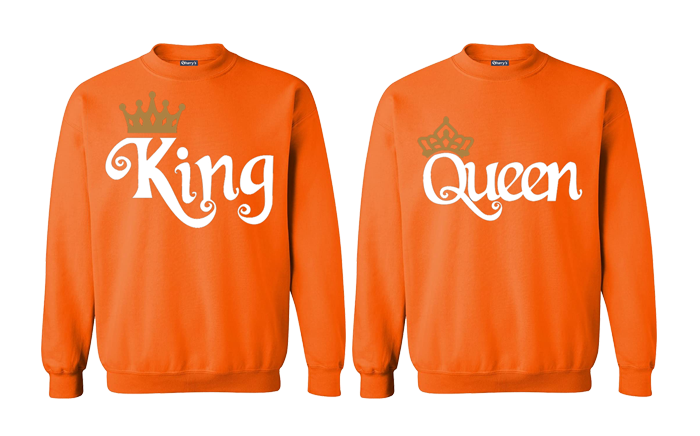 COUPLE SWEAT-SHIRT (King Queen)