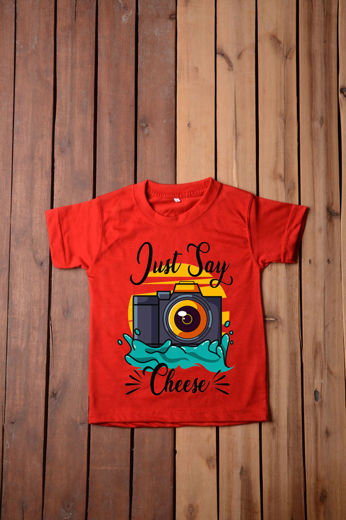 Just Say Cheese T Shirt