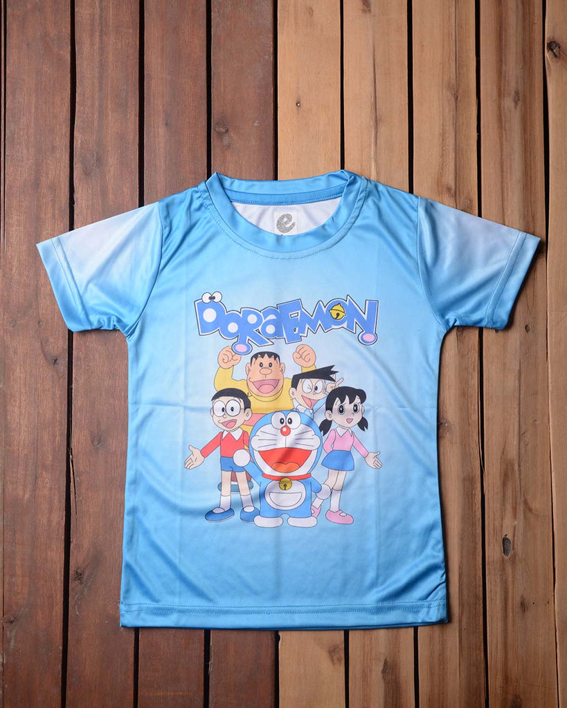 Allover printed Doraemon T Shirt