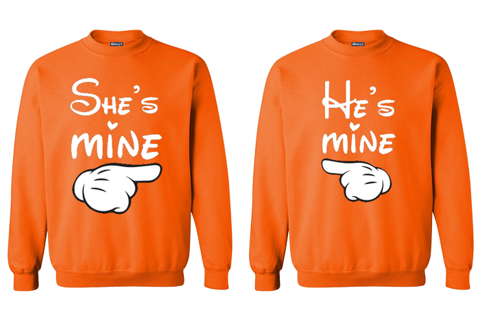 COUPLE SWEAT-SHIRT (She Is Mine)