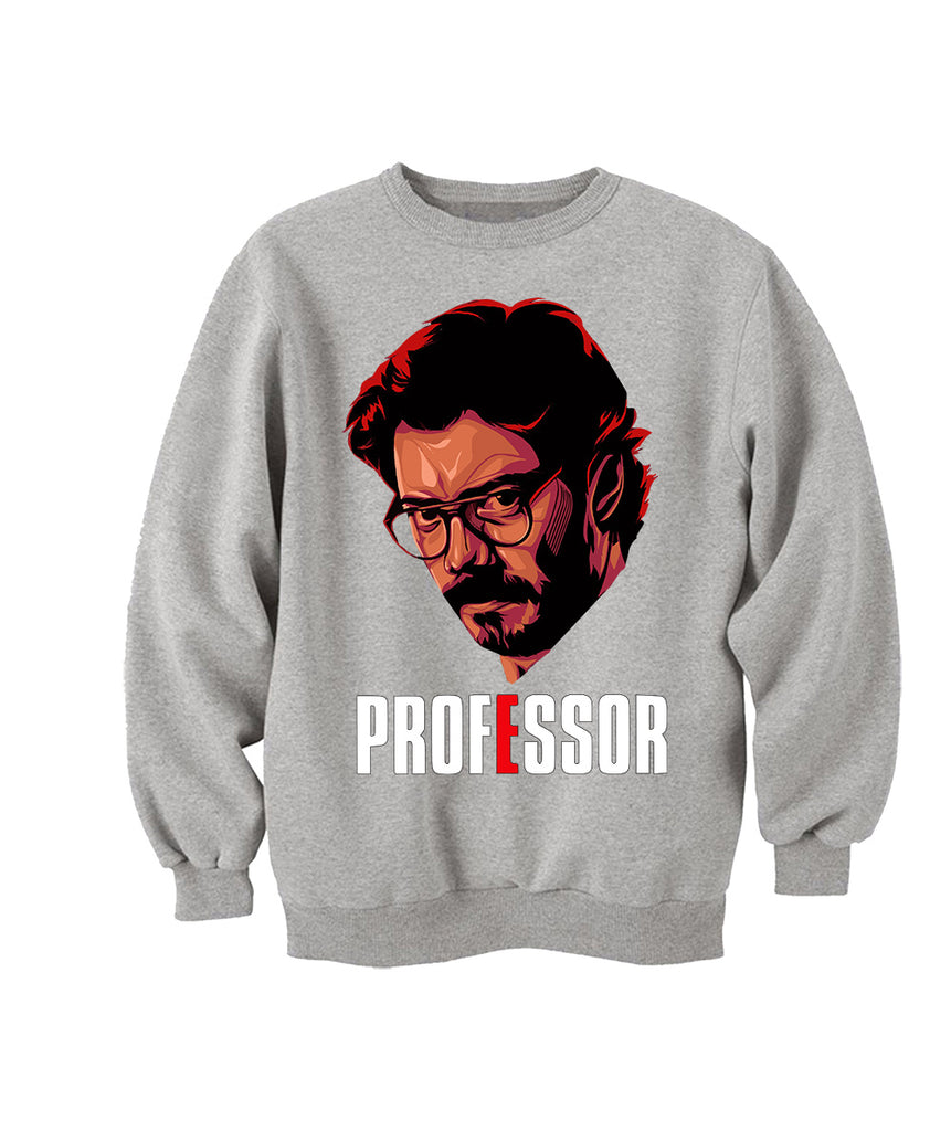 Printed Sweatshirt For Men (PROFESSOR)