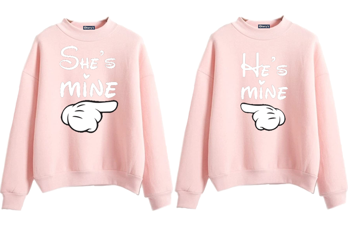 COUPLE SWEAT-SHIRT (She Is Mine)