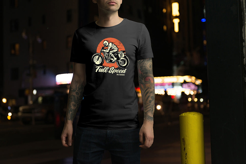 Full Speed Motorbike T Shirt