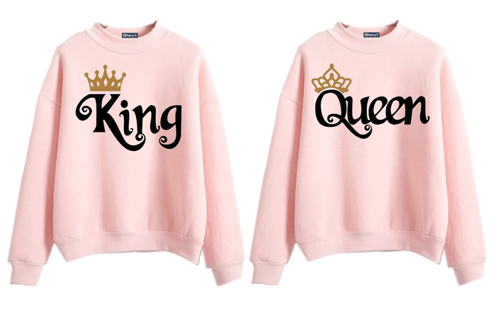 COUPLE SWEAT-SHIRT (King Queen)