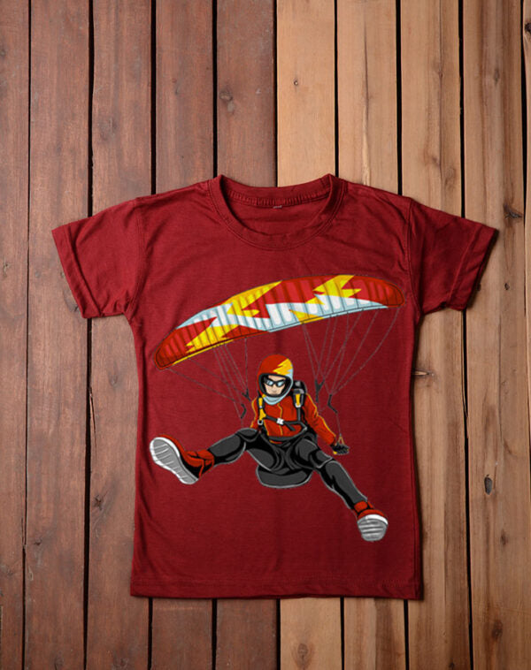 Paragliding cartoon T Shirt