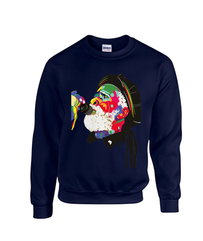 Face Art Printed Sweatshirt FOR MEN