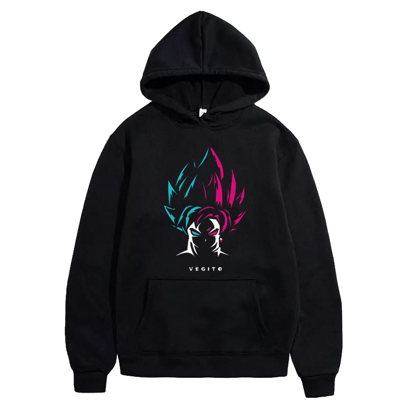 Vegito Printed Pullover hoodier