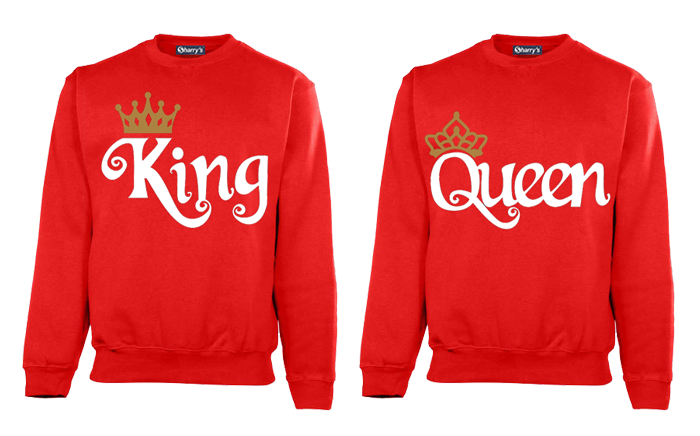 COUPLE SWEAT-SHIRT (King Queen)