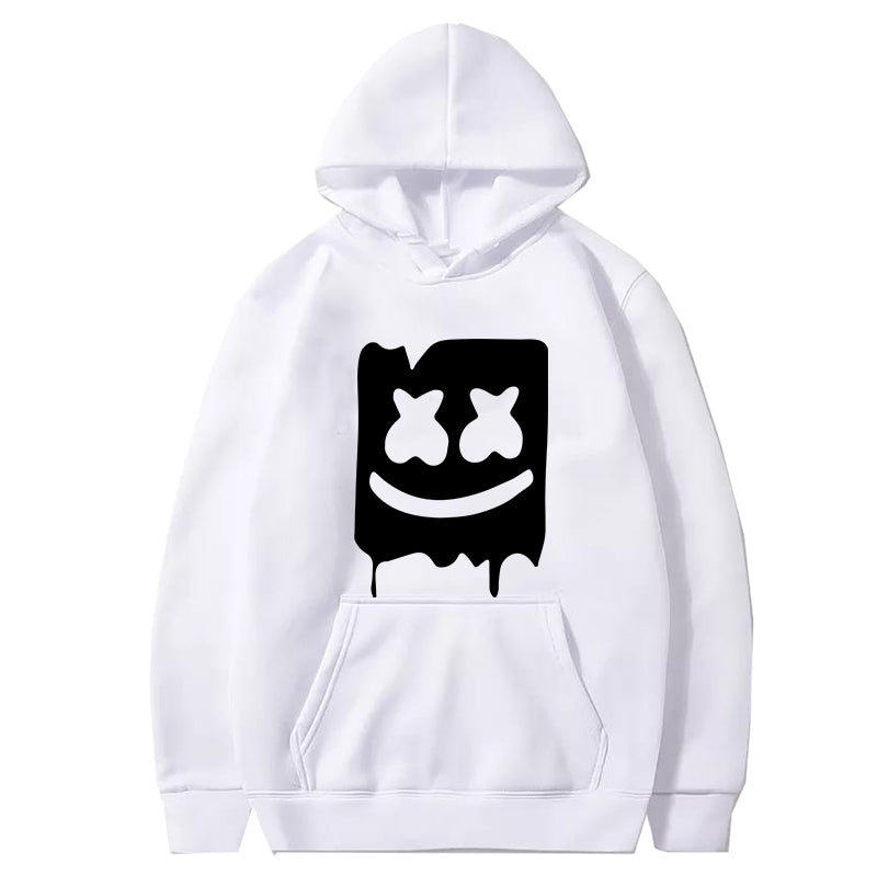 Printed HOODIE For Men (MARSHMELLOW)