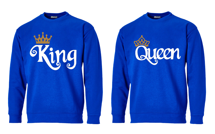 COUPLE SWEAT-SHIRT (King Queen)