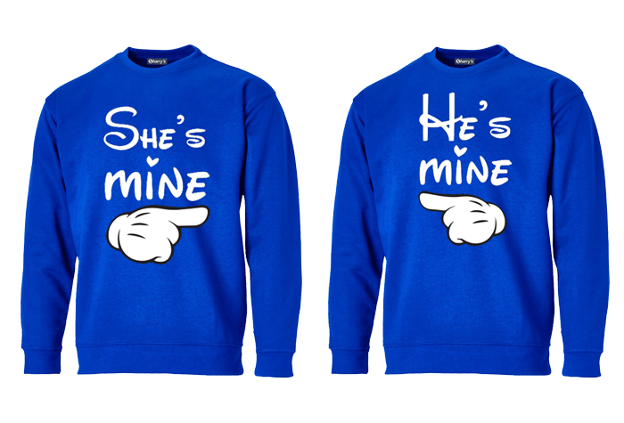 COUPLE SWEAT-SHIRT (She Is Mine)