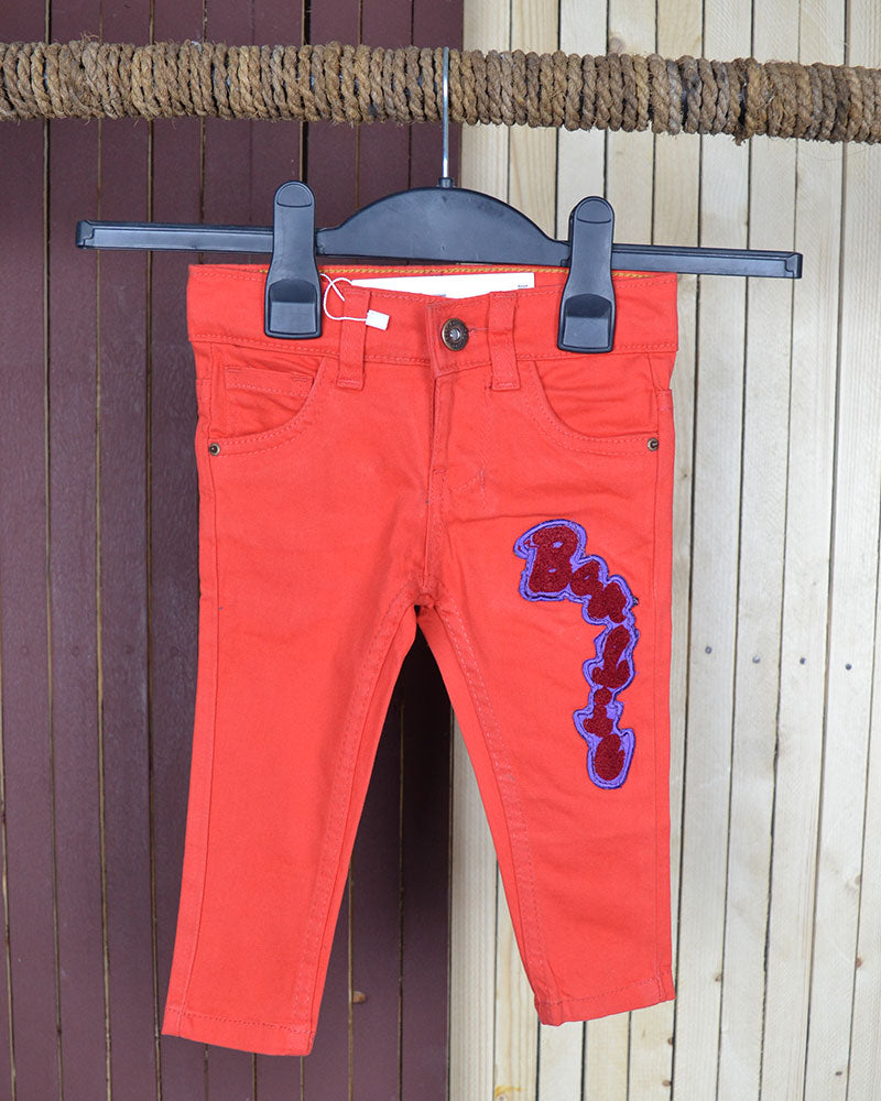 Red Denim Jeans For Boys & Girls