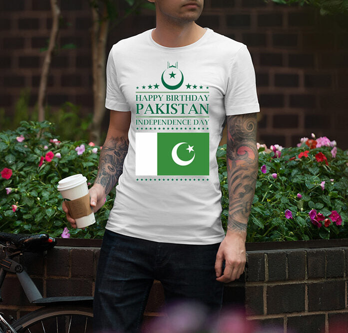 Graphic Design Pakistan Independence Day T Shirt