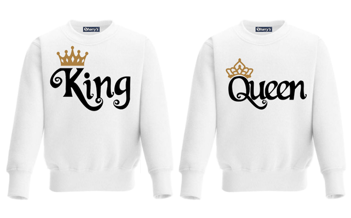 COUPLE SWEAT-SHIRT (King Queen)