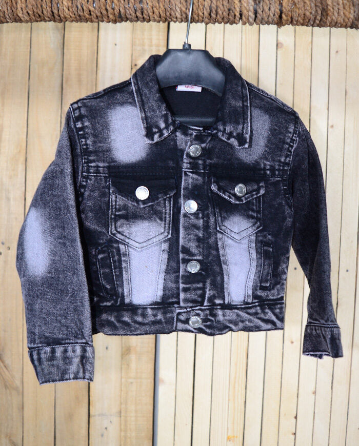 Fashion Jacket Boys Black Denim Jacket Denim Jacket For Kids