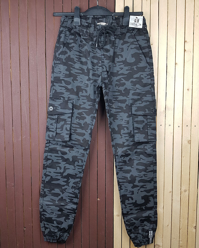 Dark Camouflage Twill Trouser