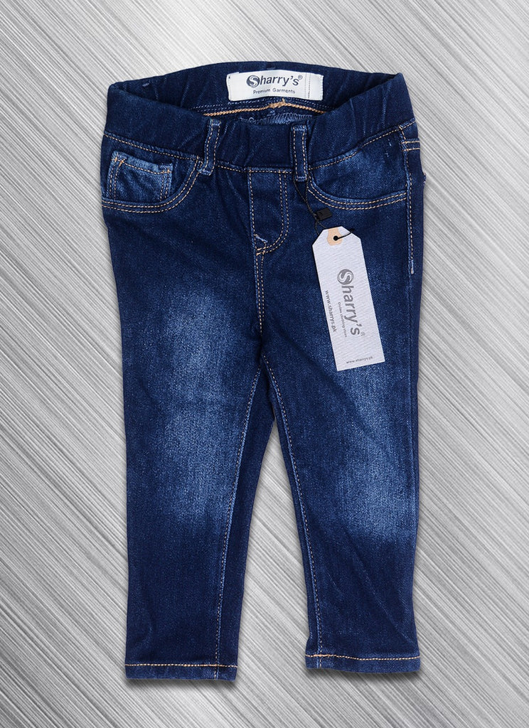 Navy Blue Baby Girl Jegging