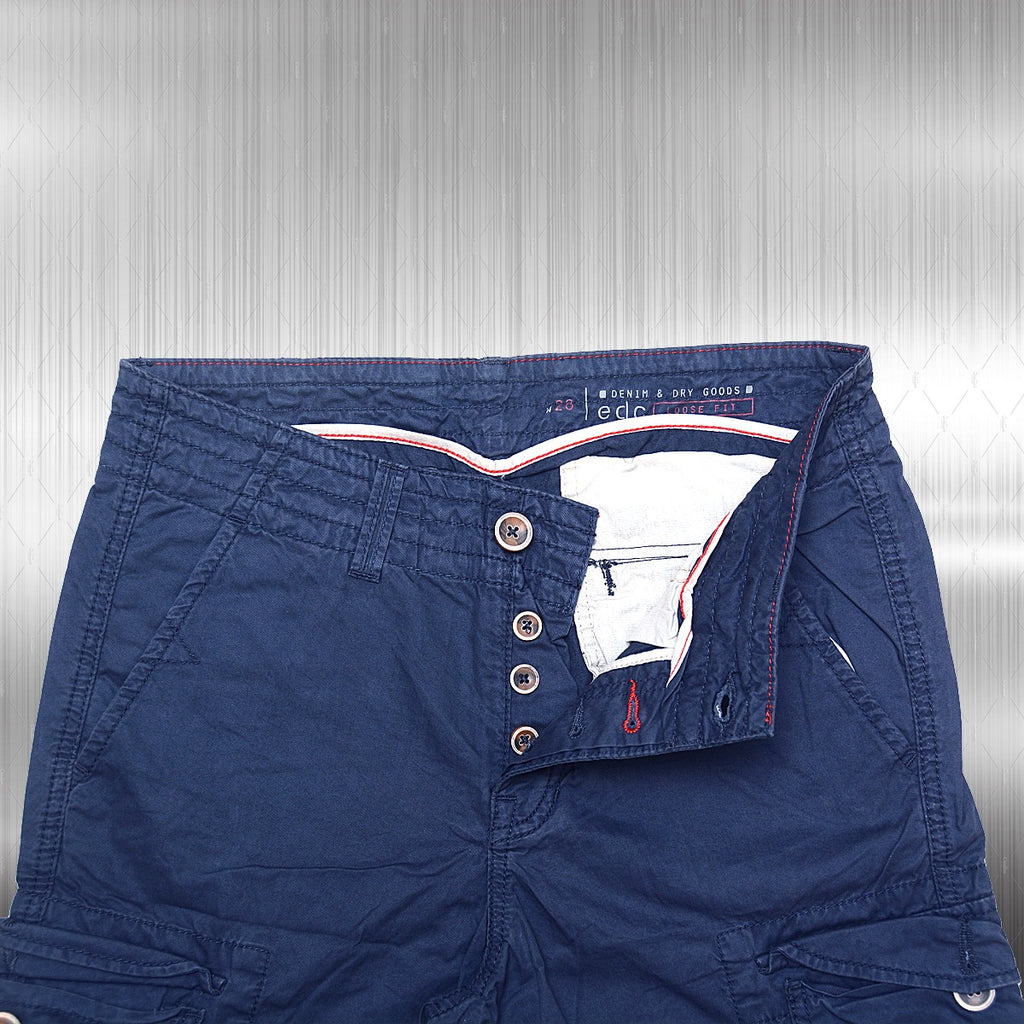 Export Leftover Blue Cargo Short