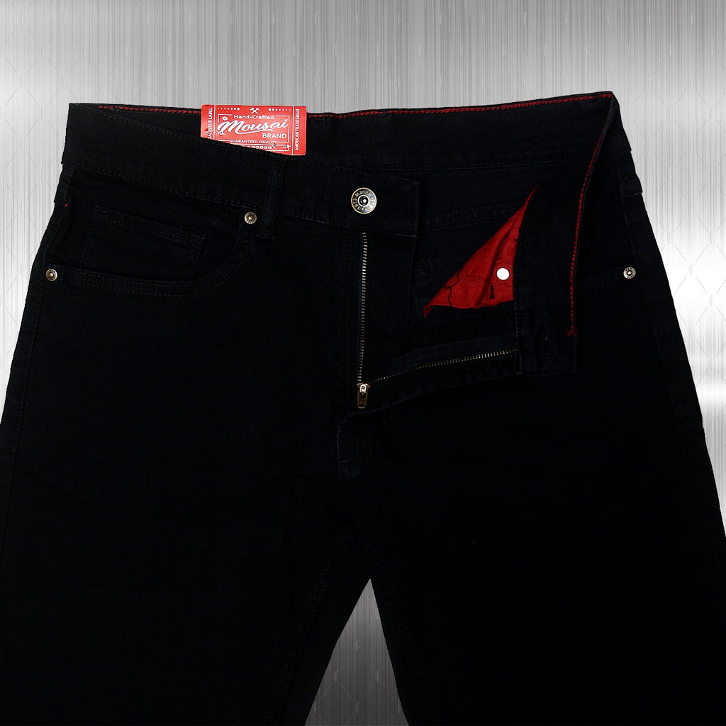 Jet Black Denim Pant