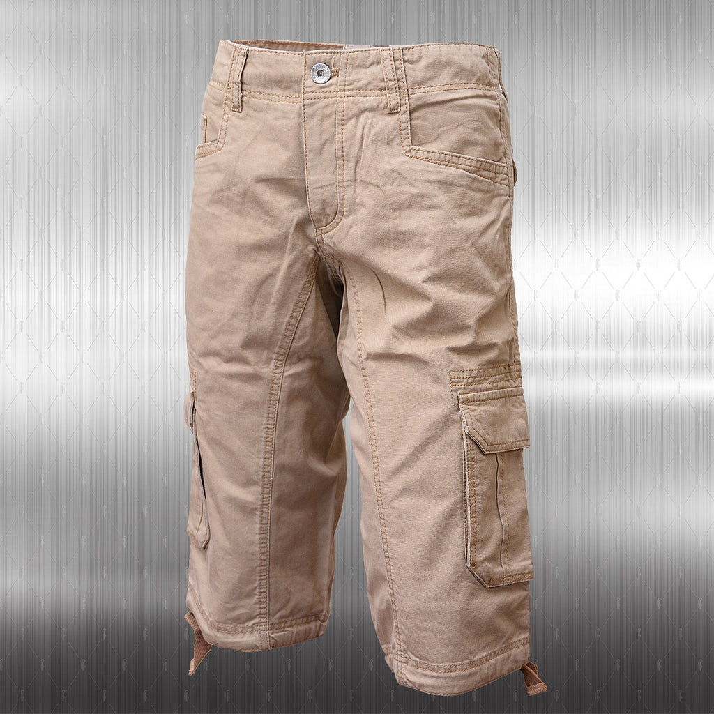 Cargo Pants For Three Fourth Shorts Mens 3/4 Long Length Shorts