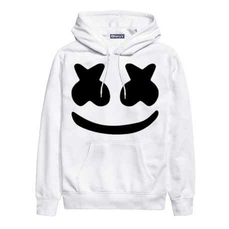 MARSHMALLOW PRINTED HOODIE