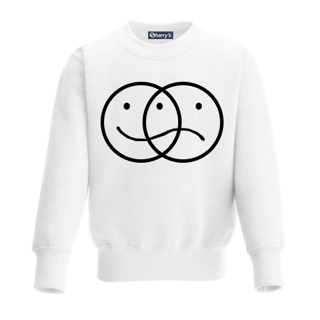 Happy Sad Face SWEATSHIRTS