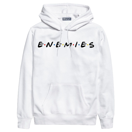 PRINTED PULLOVER HOODIE