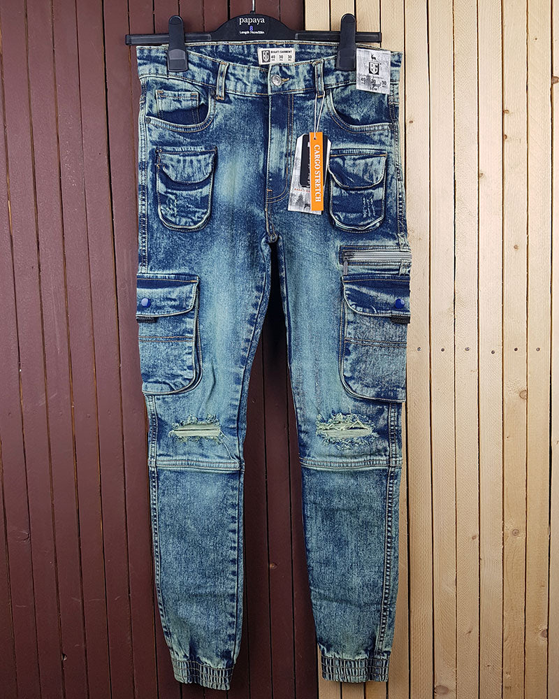 Men Cargo Jeans Pant