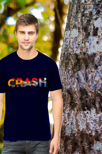 Crash Men Printed T Shirt