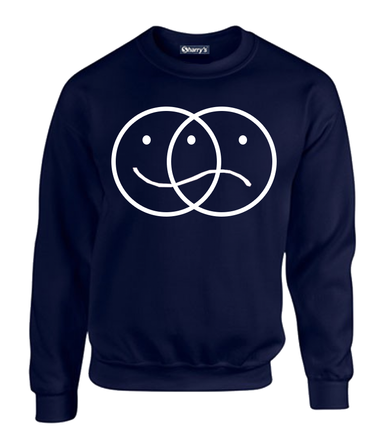 Happy Sad Face SWEATSHIRTS