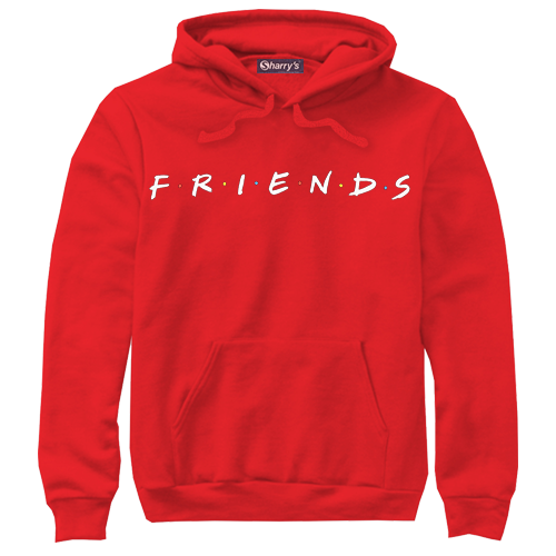 PRINTED FRIEND HOODIE