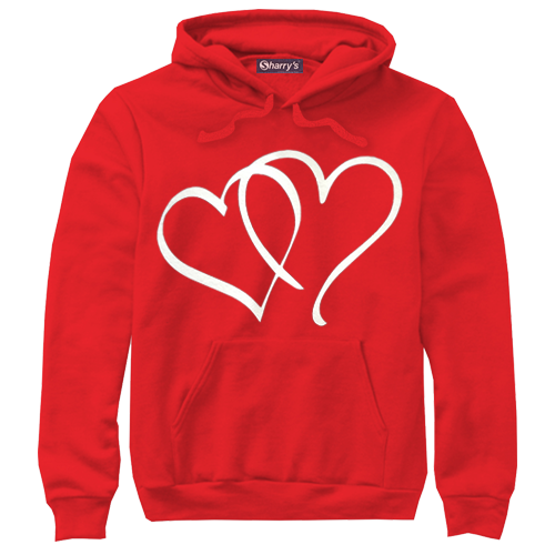 SWEET-COUPLE HEART HOODIE